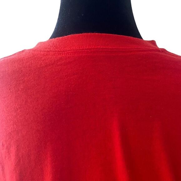 Handcrafted Georgia Vs. All Y’all Glitter Vinyl Short Sleeve T-Shirt Size Large - Picture 7 of 11